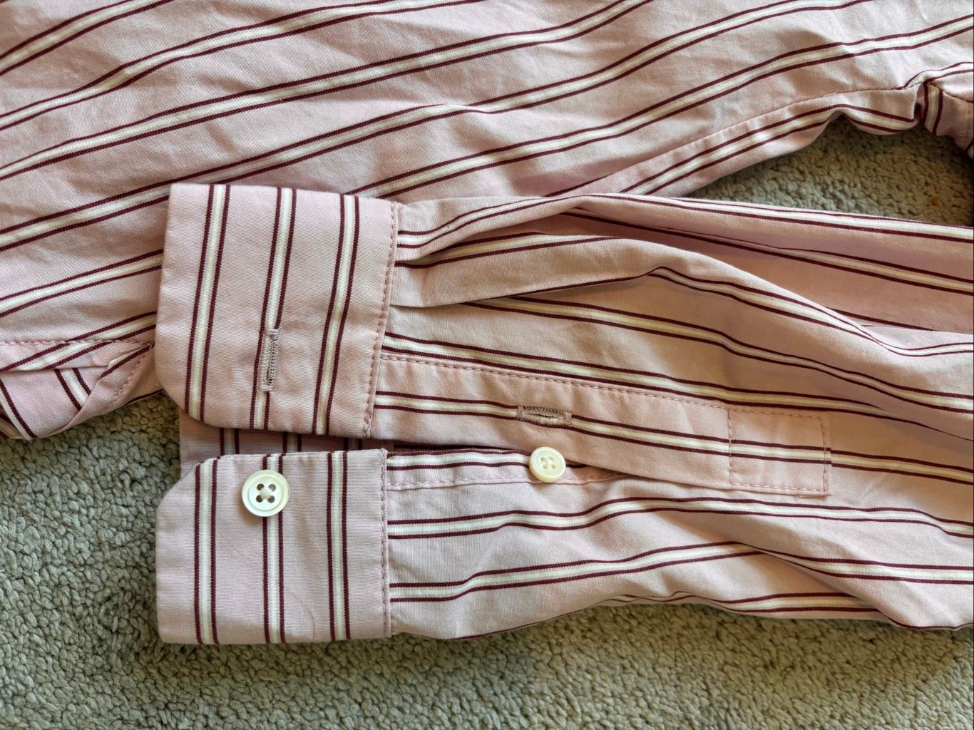 Alex Mill Jo Shirt In Stripe Cotton Poplin Pink Stripe Xs , A38 — image 8 of 8